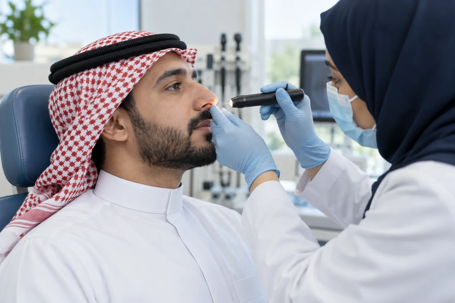 اللحميات الأنفية: الأعراض والعلاج على المدى الطويل